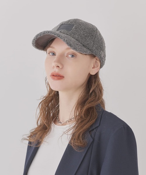 Chapeau d' O Wool Blend Boa Cap / シャポードオー（キャップ