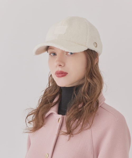Chapeau d' O Wool Blend Boa Cap / シャポードオー（キャップ