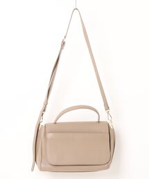 【BEAURE】カウレザー 2wayフラップショルダーバッグ B-26330