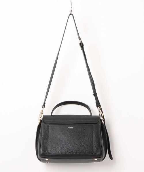 Beau're(ヴュレ)の「【BEAURE】カウレザー 2wayフラップショルダーバッグ B-26330(ショルダーバッグ・レディース・ブラウン/ライトイエロー/グレイッシュベージュ/ワイン/アイボリー/ブラック・FREE)」の7枚目の写真