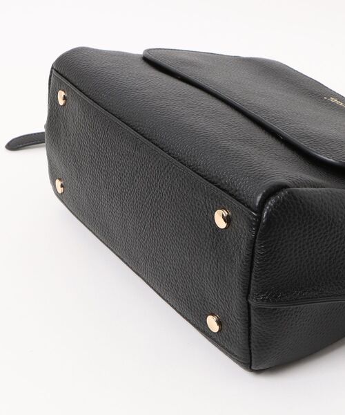 Beau're(ヴュレ)の「【BEAURE】カウレザー 2wayフラップショルダーバッグ B-26330(ショルダーバッグ・レディース・ブラウン/ライトイエロー/グレイッシュベージュ/ワイン/アイボリー/ブラック・FREE)」の8枚目の写真