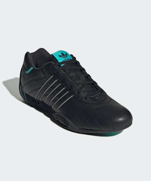 adidas(アディダス)の「アディレーサー ロー Mercedes-AMG PETRONAS F1チーム / ADIRACER LO Mercedes-AMG PETRONAS F1 TEAM / アディダス adidas(スニーカー・メンズ・ブラック・22.5cm/23.0cm/23.5cm/24.0cm/24.5cm/25.0cm/25.5cm/26.0cm/26.5cm/27.0cm/27.5cm/28.0cm/28.5cm/29.0cm)」の2枚目の写真