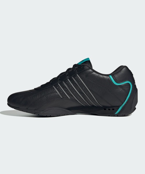 adidas(アディダス)の「アディレーサー ロー Mercedes-AMG PETRONAS F1チーム / ADIRACER LO Mercedes-AMG PETRONAS F1 TEAM / アディダス adidas(スニーカー・メンズ・ブラック・22.5cm/23.0cm/23.5cm/24.0cm/24.5cm/25.0cm/25.5cm/26.0cm/26.5cm/27.0cm/27.5cm/28.0cm/28.5cm/29.0cm)」の6枚目の写真