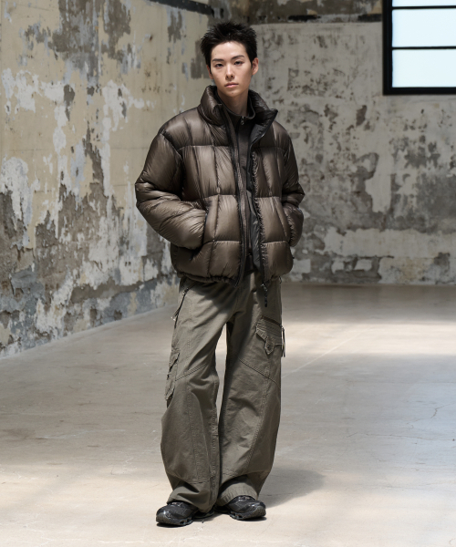 BEGIN202（ビギン202）の「エッジワークラボパンツ [カーキオリーブ]（その他パンツ・メンズ・その他・2/3/4/1）」の2枚目の写真