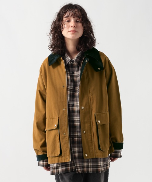 GEORGE'S(ジョージズ)の「ダックハンティングジャケット(その他アウター・メンズ・ブラック/ベージュ・LARGE/MEDIUM)」の2枚目の写真