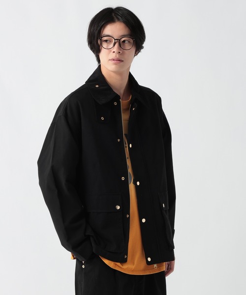 GEORGE'S(ジョージズ)の「ダックハンティングジャケット(その他アウター・メンズ・ブラック/ベージュ・LARGE/MEDIUM)」の1枚目の写真