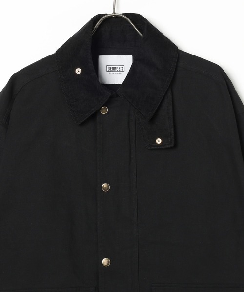 GEORGE'S(ジョージズ)の「ダックハンティングジャケット(その他アウター・メンズ・ブラック/ベージュ・LARGE/MEDIUM)」の6枚目の写真