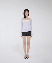 FRILL SHORTS BLACK
