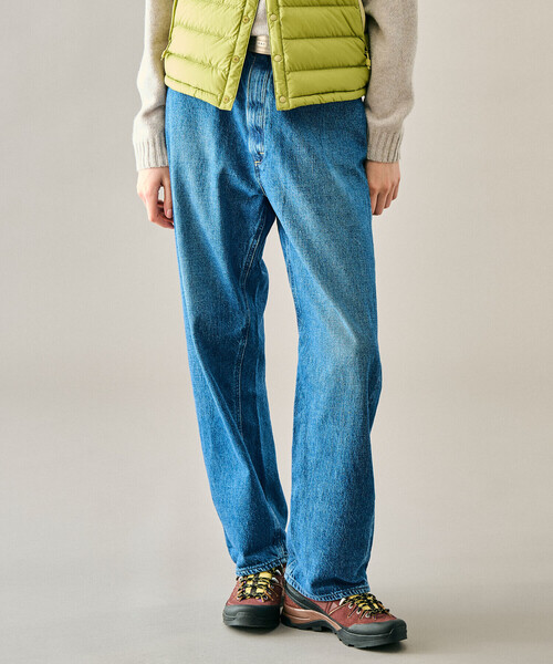 orSlow(オアスロウ)の「orSlow | HIGH WAIST SELVEDGE DENIM PANTS USED WOMEN(デニムパンツ・レディース・ブルー・2/1)」の16枚目の写真