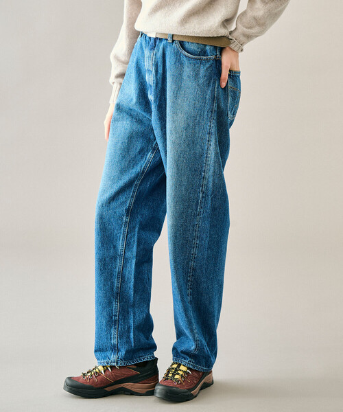 orSlow(オアスロウ)の「orSlow | HIGH WAIST SELVEDGE DENIM PANTS USED WOMEN(デニムパンツ・レディース・ブルー・2/1)」の17枚目の写真