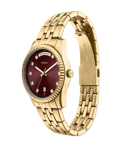 FOSSIL（フォッシル）の「フォッシル 腕時計 レディース アナログ ステンレス ES5514（アナログ腕時計・レディース・ゴールド・FREE）」の6枚目の写真