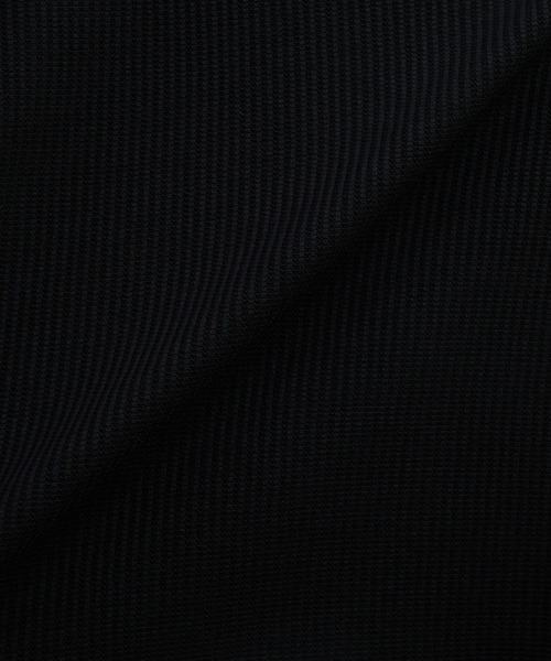 MEN'S MELROSE(メンズメルローズ)の「リンクスストライプカノコ キーネックTシャツ(Tシャツ/カットソー・メンズ・ブラック/ネイビー/グレー・4/3/2)」の9枚目の写真