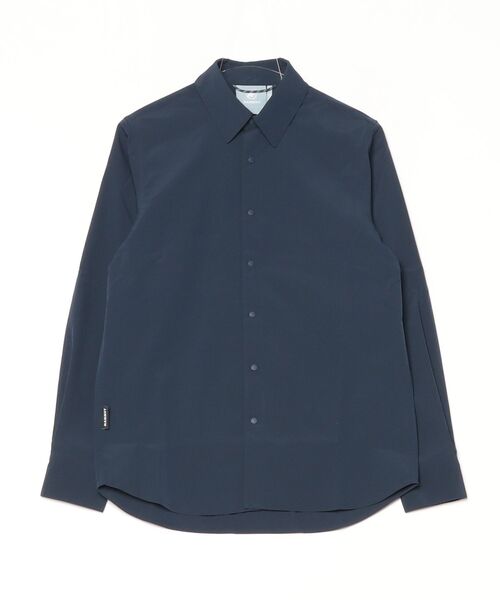 Mammut(マムート)の「セオン ロングスリーブ シャツ アジアンフィット メン / Seon Longsleeve Shirt AF Men(シャツ/ブラウス・メンズ・ブルー・MEDIUM/LARGE/X-LARGE)」の1枚目の写真