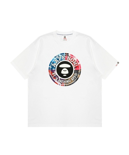 AAPE BY A BATHING APE(エーエイプバイアベイシングエイプ)の「AAPE ONLINE EXCLUSIVE TEE(AAPE FOUR CITY CAMO)(Tシャツ/カットソー・メンズ・ブラック/ホワイト・MEDIUM/LARGE/XX-LARGE/X-LARGE/SMALL)」の2枚目の写真