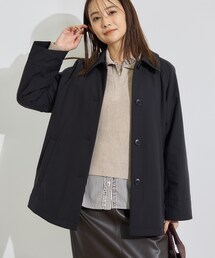 名品／撥水／抗菌防臭】ロング丈リサイクルダウンコート（ダウン