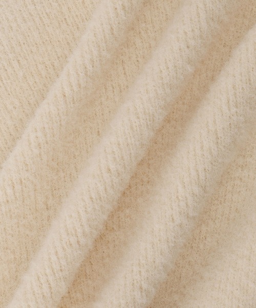ROPE' PICNIC(ロペピクニック)の「【WEB限定】スフレニット Vネックコンパクトプルオーバー(ニット/セーター・レディース・ダークブラウン/サックスブルー/ピンク/オレンジ/クリーム/キナリ・FREE)」の16枚目の写真
