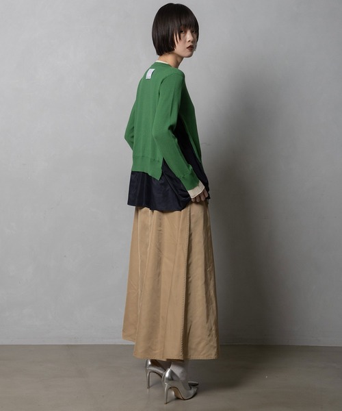 MARECHAL TERRE(マルシャルテル)の「フレアースカート(スカート・レディース・ベージュ/カーキ/ライトグレー/ブラック・MEDIUM)」の20枚目の写真