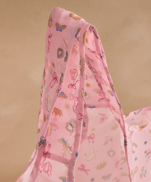 Cath Kidston(キャスキッドソン)の「フォルダウェイ ショッパー Centre stage(エコバッグ/サブバッグ・レディース・ピンク・FREE)」の2枚目の写真