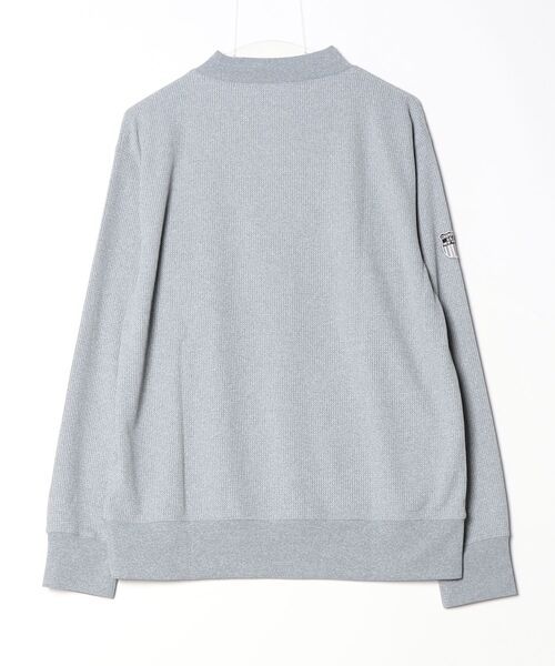 Champion Golf（チャンピオンゴルフ）の「【Champion/チャンピオン】メンズ GOLF ロングスリーブモックネックシャツ（スウェット・メンズ・グリーン/オフホワイト/ブラック/ネイビー/グレー・X-LARGE/LARGE/MEDIUM）」の6枚目の写真