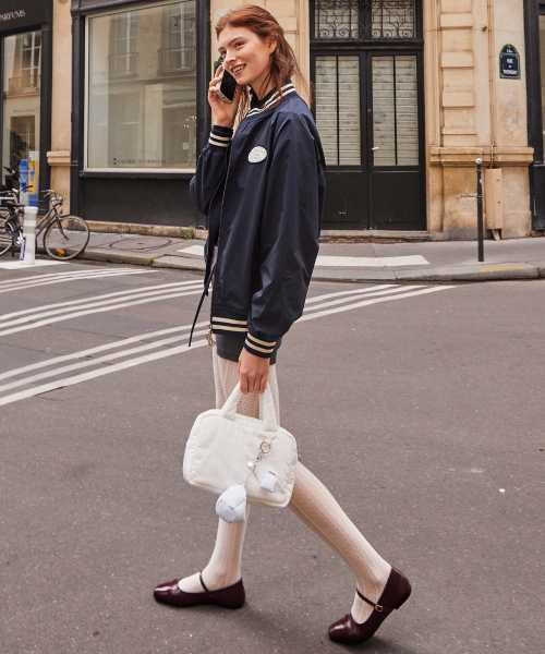LOTSYOU(ロッツユー)の「Bella Windbreaker Navy(ナイロンジャケット・レディース・その他・OS)」の1枚目の写真