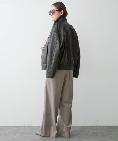 Deuxieme Classe(ドゥーズィエムクラス)の「*Easy Wide スラックス 2(その他パンツ・レディース・ウッド・38/36/34)」の7枚目の写真