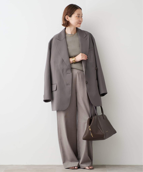 Deuxieme Classe(ドゥーズィエムクラス)の「*Easy Wide スラックス 2(その他パンツ・レディース・ウッド・38/36/34)」の8枚目の写真