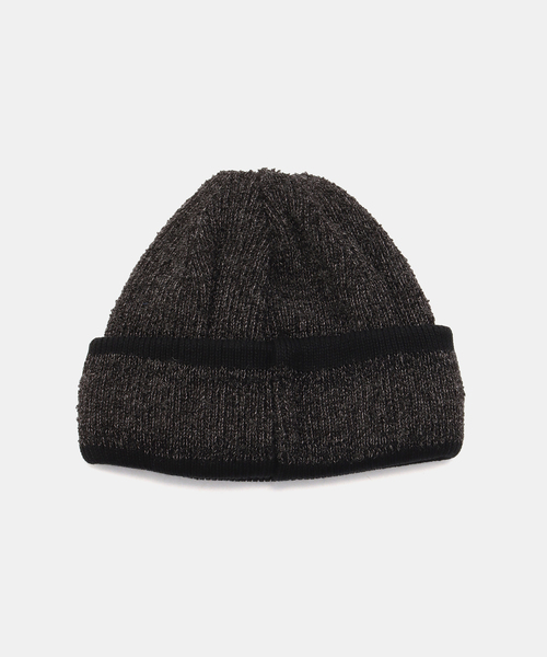 RACAL(ラカル)の「RACAL / ラカル Reversible Short Knit Cap(ニットキャップ/ビーニー・レディース・チャコールグレー/ブラウン/オレンジ・FREE)」の4枚目の写真