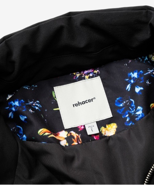 rehacer(レアセル)の「rehacer : Slack Padding Jacket / スラック パディング ジャケット(ブルゾン・メンズ・ネイビー/ブラック・LARGE/MEDIUM/SMALL)」の11枚目の写真