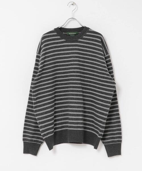 FORK&SPOON（フォークアンドスプーン）の「FORK&SPOON　PROVORONE クルーネックニット（ニット/セーター・メンズ・グレー系その他/ベージュ/レッド/ブルー系その他・4/5）」の12枚目の写真