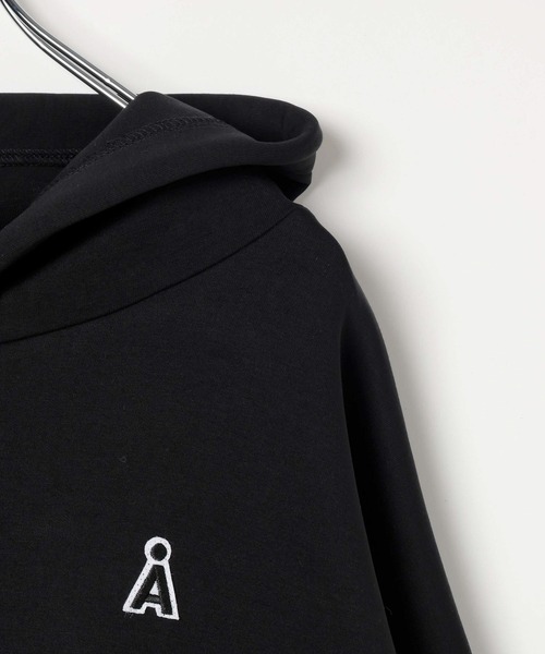 ALAND(エーランド)の「【UNISEX】ALAND/Aロゴダンボールパーカー(パーカー・レディース・グレー/ブラック・FREE)」の8枚目の写真