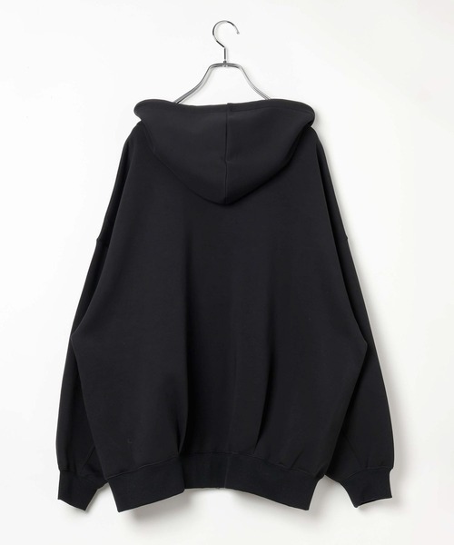 ALAND(エーランド)の「【UNISEX】ALAND/Aロゴダンボールパーカー(パーカー・レディース・グレー/ブラック・FREE)」の13枚目の写真