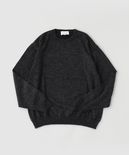 417 EDIFICE(フォーワンセブンエディフィス)の「STILL BY HAND / スティルバイハンド Wool mohair pullover(ニット/セーター・メンズ・ブラウン/チャコールグレー/ブルー・48/46)」の2枚目の写真