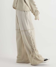 LACE-UP SIDE VINTAGE SWEAT PANTS