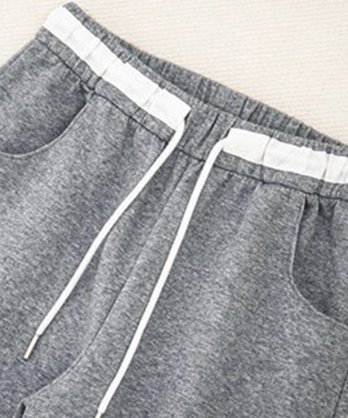 ReRe(リリ)の「ワイドシルエットスウェットパンツ(スウェットパンツ・レディース・ブラック/グレー/ネイビー・SMALL/MEDIUM/X-LARGE/LARGE)」の16枚目の写真