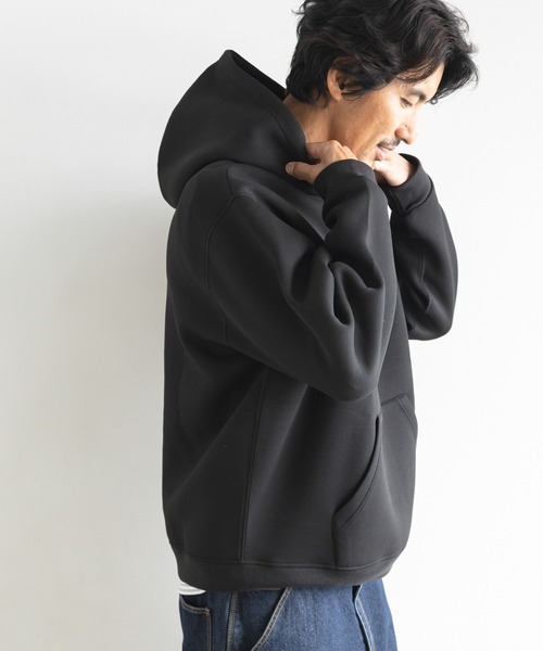 URBAN RESEARCH Sonny Label(アーバンリサーチサニーレーベル)の「カノコダンボールフーデッドパーカー(パーカー・メンズ・グリーン/グレー/ネイビー/ブラック・LARGE/MEDIUM)」の5枚目の写真