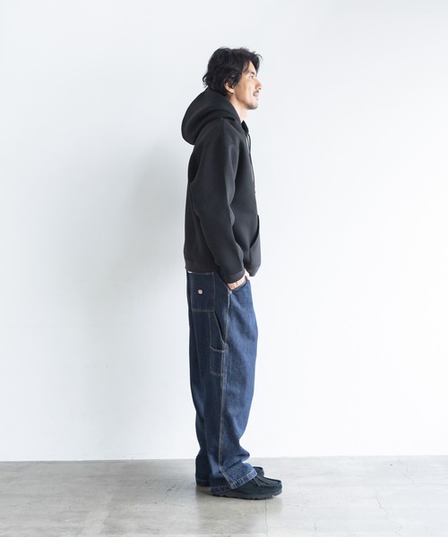 URBAN RESEARCH Sonny Label(アーバンリサーチサニーレーベル)の「カノコダンボールフーデッドパーカー(パーカー・メンズ・グリーン/グレー/ネイビー/ブラック・LARGE/MEDIUM)」の9枚目の写真