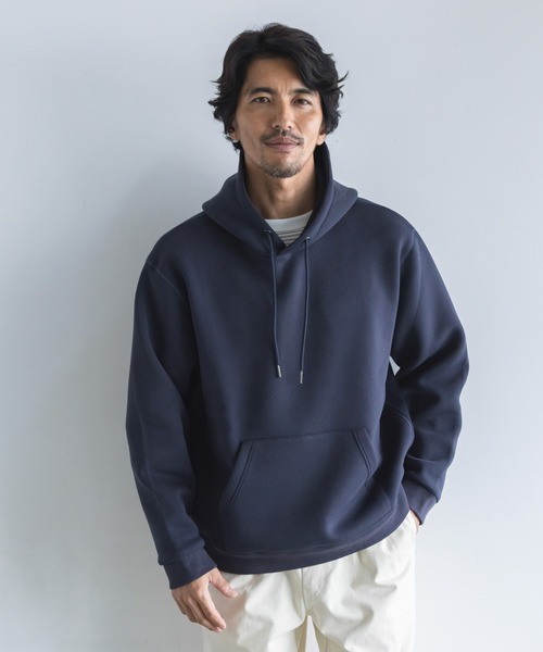 URBAN RESEARCH Sonny Label(アーバンリサーチサニーレーベル)の「カノコダンボールフーデッドパーカー(パーカー・メンズ・グリーン/グレー/ネイビー/ブラック・LARGE/MEDIUM)」の13枚目の写真