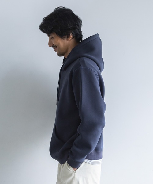 URBAN RESEARCH Sonny Label(アーバンリサーチサニーレーベル)の「カノコダンボールフーデッドパーカー(パーカー・メンズ・グリーン/グレー/ネイビー/ブラック・LARGE/MEDIUM)」の15枚目の写真