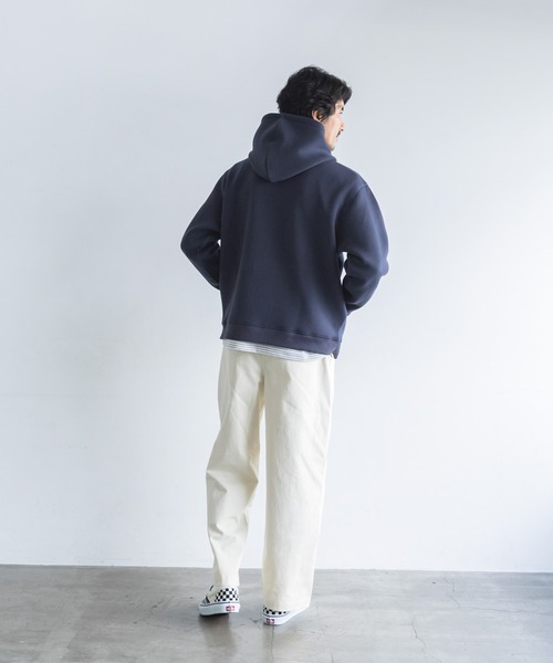 URBAN RESEARCH Sonny Label(アーバンリサーチサニーレーベル)の「カノコダンボールフーデッドパーカー(パーカー・メンズ・グリーン/グレー/ネイビー/ブラック・LARGE/MEDIUM)」の17枚目の写真