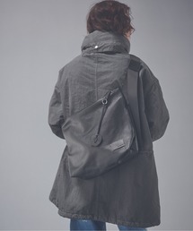ADAMPATEK/w/r leather medium shoulder bag/撥水レザーミディアムショルダーバッグ