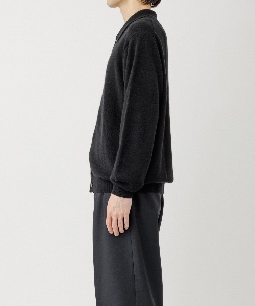 ADAM ET ROPE'（アダムエロペ）の「12GGカシミヤニットカーディガン（カーディガン/ボレロ・メンズ・ブラック・M/L）」の3枚目の写真