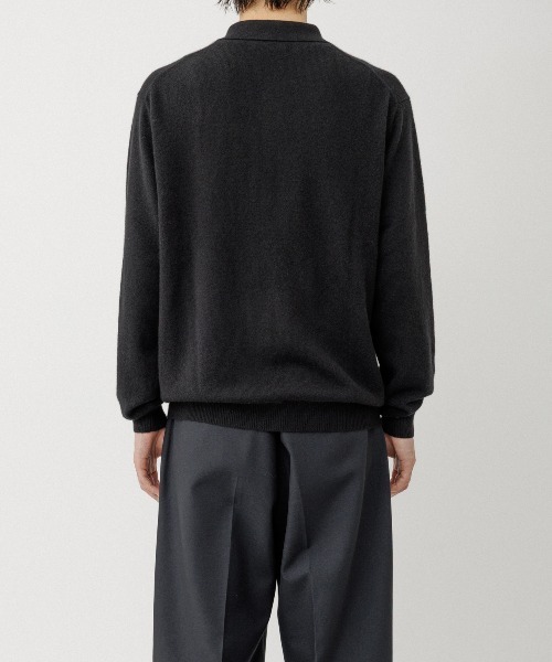 ADAM ET ROPE'（アダムエロペ）の「12GGカシミヤニットカーディガン（カーディガン/ボレロ・メンズ・ブラック・M/L）」の4枚目の写真
