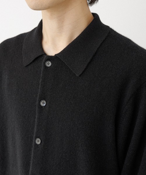 ADAM ET ROPE'（アダムエロペ）の「12GGカシミヤニットカーディガン（カーディガン/ボレロ・メンズ・ブラック・M/L）」の11枚目の写真