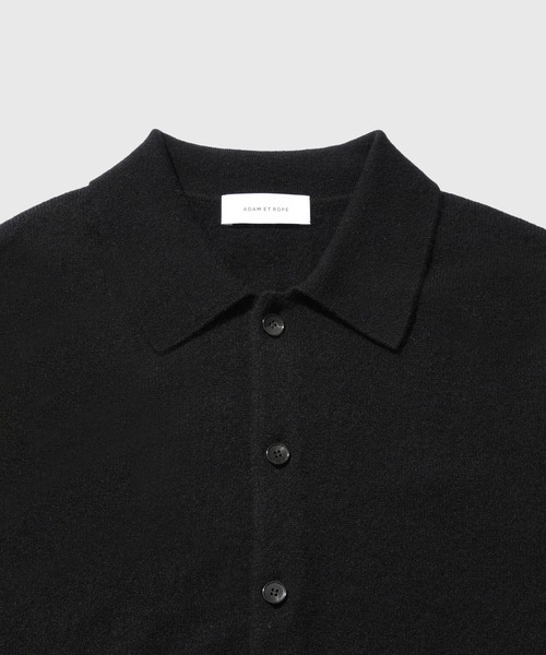 ADAM ET ROPE'（アダムエロペ）の「12GGカシミヤニットカーディガン（カーディガン/ボレロ・メンズ・ブラック・M/L）」の13枚目の写真