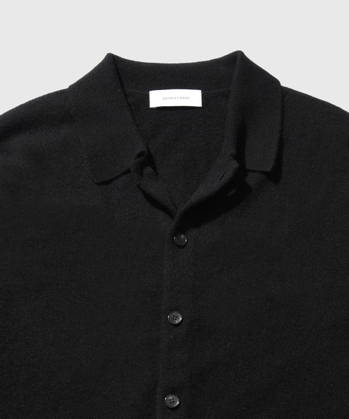 ADAM ET ROPE'（アダムエロペ）の「12GGカシミヤニットカーディガン（カーディガン/ボレロ・メンズ・ブラック・M/L）」の14枚目の写真