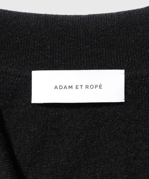 ADAM ET ROPE'（アダムエロペ）の「12GGカシミヤニットカーディガン（カーディガン/ボレロ・メンズ・ブラック・M/L）」の10枚目の写真