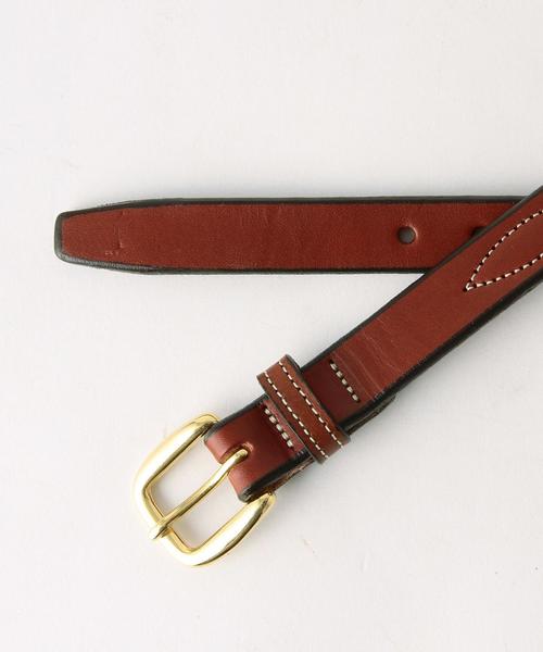 BEAUTY&YOUTH UNITED ARROWS(ビューティーアンドユースユナイテッドアローズ)の「BY TORY LEATHER ステッチベルト◆(ベルト・レディース・ブラック/ブラウン・FREE)」の3枚目の写真