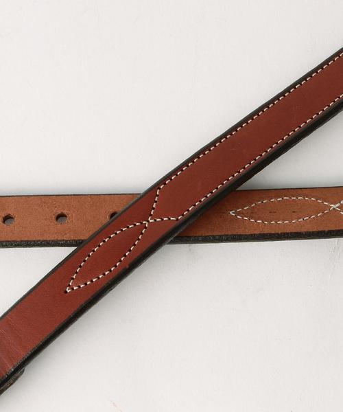 BEAUTY&YOUTH UNITED ARROWS(ビューティーアンドユースユナイテッドアローズ)の「BY TORY LEATHER ステッチベルト◆(ベルト・レディース・ブラック/ブラウン・FREE)」の4枚目の写真