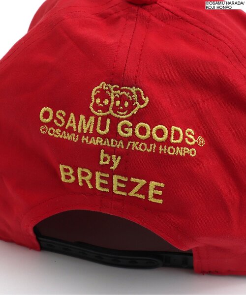 セール】【OSAMU GOODSコラボ】刺繍ワッペンキャップ（キャップ
