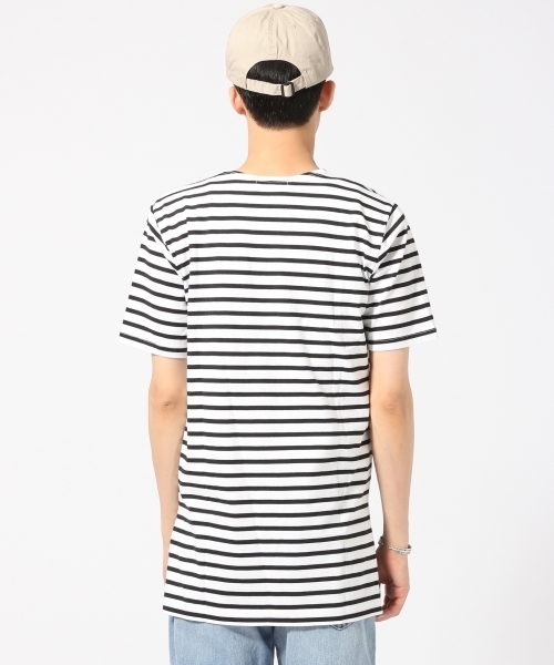 RAGEBLUE（レイジブルー）の「＜トレンドのロング丈＞40/2スリットロングカットソー/721230（Tシャツ/カットソー・メンズ・ホワイト/その他/グレー・MEDIUM/LARGE）」の12枚目の写真